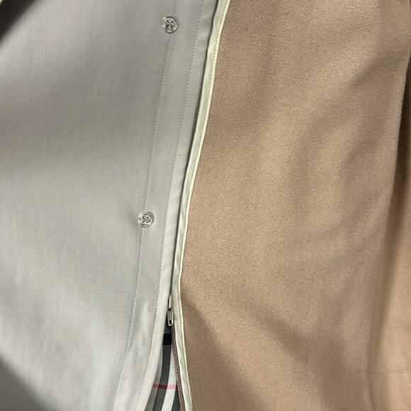 Burberry Long Waterloo Heritage Trench Coat size 12 petite - Picture 10 of 14